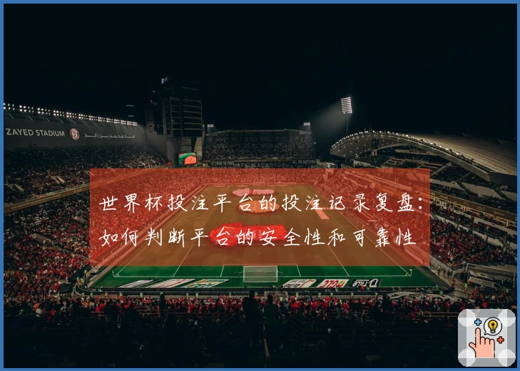 世界杯投注平台的投注记录复盘：如何判断平台的安全性和可靠性