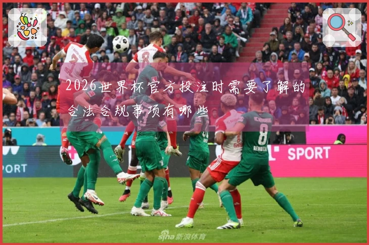 2026世界杯官方投注时需要了解的合法合规事项有哪些